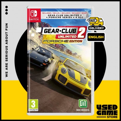 Nintendo Switch Gear Club Unlimited 2 Porsche Edition [US/Eng]