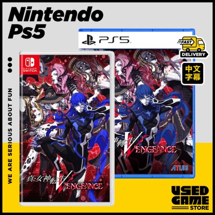 PS5 / Nintendo Switch Shin Megami Tensei V: Vengeance 真女神转生 5 [AS/中文]