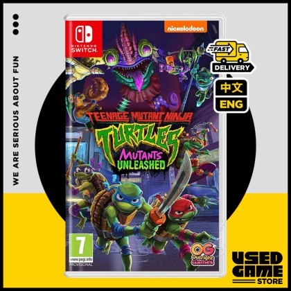 Nintendo Switch Teenage Mutant Ninja Turtles: Mutants Unleashed [EU/中文/Eng]