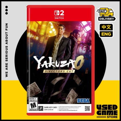 Nintendo Switch 2 Yakuza 0 Director's Cut [中文/English]