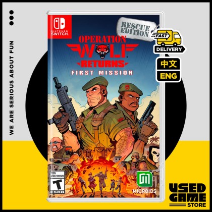 Nintendo Switch Operation Wolf Returns: First Mission [中文/English]