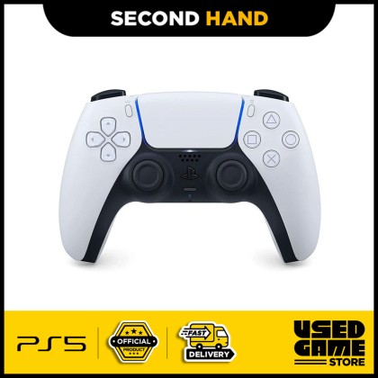 [USED] Original Sony PS5 DualSense Wireless Controller - Used Like New / Excellent Condition / Ready Stock