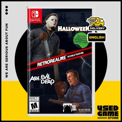Nintendo Switch Retrorealms double feature: Halloween and Ash VS Evil Dead  [English]