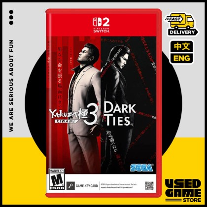 PS5 / NS 2 Yakuza Kiwami 3 & Dark Ties [中文/English]