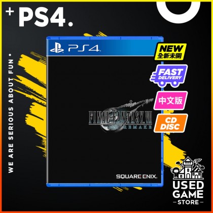 Ps4 Final Fantasy 7 Remake [R3/Chi]