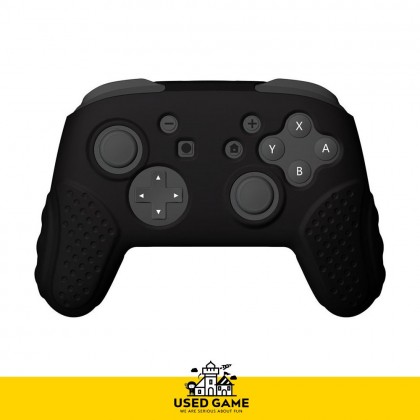 IINE Pro Controller Silicone Cover for Switch Nintendo [Black]