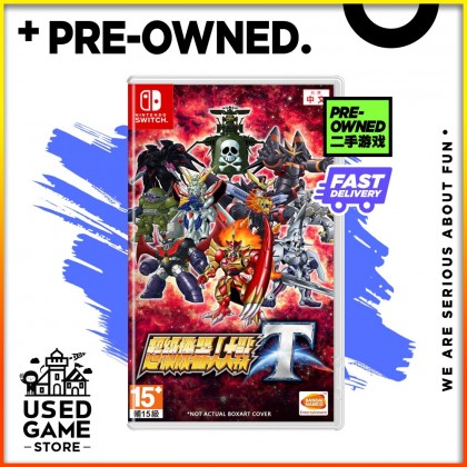 [USED] Nintendo Switch NS Super Robot Wars T [AS/中文/ENG]