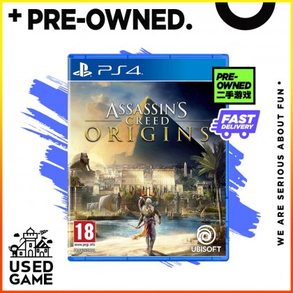 [USED] Ps4 Assassin's Creed Origins [Eng/Chi]