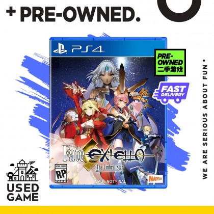 [USED] Ps4 Fate Extella The Umbral Star [R3/Eng/Chi]