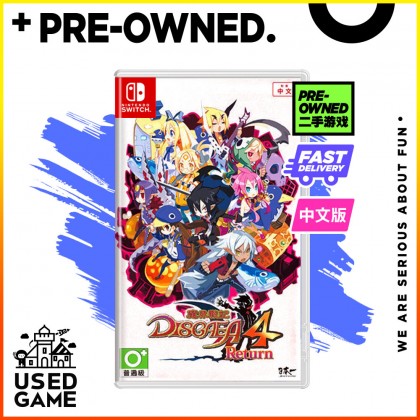 Nintendo Switch Disgaea 4 Returns [AS/Chi]