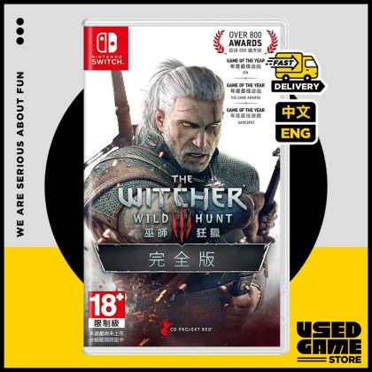 Nintendo Switch The Witcher 3 Wild Hunt Complete Edition [中文/Eng]