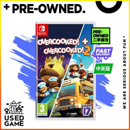 Nintendo Switch Overcooked! Special Edition + Overcooked! 2 [中文/Eng]