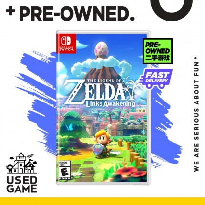 [USED] Nintendo Switch NS The Legend of Zelda Link's Awakening [中文/Eng]