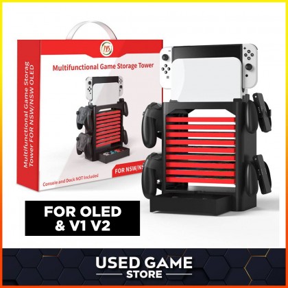 Multifunctional Game Storage Tower Bracket Storage Holder Stand Shelf for Nintendo Switch Multifunctional Game Storage Tower Bracket Storage Holder Stand Shelf for Nintendo Switch