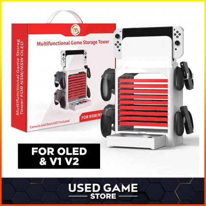 Multifunctional Game Storage Tower Bracket Storage Holder Stand Shelf for Nintendo Switch Multifunctional Game Storage Tower Bracket Storage Holder Stand Shelf for Nintendo Switch