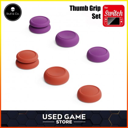 Skull & Co Joy Con Thumb Grips Set for Nintendo Switch Joycon / Lite Skull & Co Joy Con Thumb Grips Set for Nintendo Switch Joycon / Lite