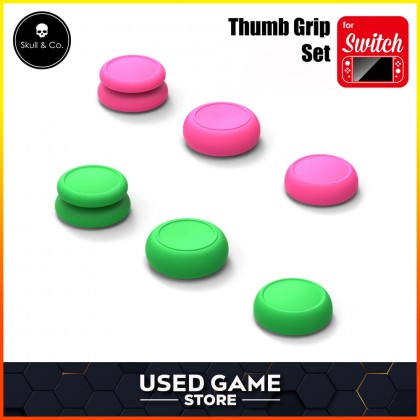 Skull & Co Joy Con Thumb Grips Set for Nintendo Switch Joycon / Lite Skull & Co Joy Con Thumb Grips Set for Nintendo Switch Joycon / Lite