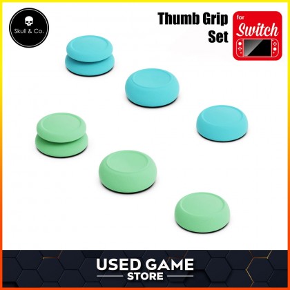Skull & Co Joy Con Thumb Grips Set for Nintendo Switch Joycon / Lite Skull & Co Joy Con Thumb Grips Set for Nintendo Switch Joycon / Lite