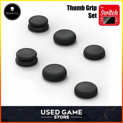 Skull & Co Joy Con Thumb Grips Set for Nintendo Switch Joycon / Lite Skull & Co Joy Con Thumb Grips Set for Nintendo Switch Joycon / Lite