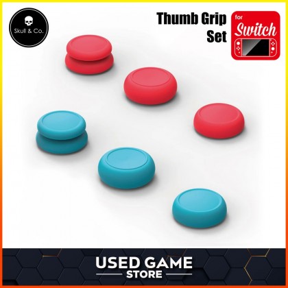 Skull & Co Joy Con Thumb Grips Set for Nintendo Switch Joycon / Lite Skull & Co Joy Con Thumb Grips Set for Nintendo Switch Joycon / Lite