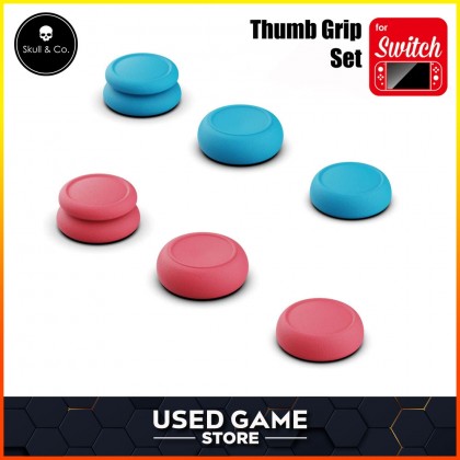 Skull & Co Joy Con Thumb Grips Set for Nintendo Switch Joycon / Lite Skull & Co Joy Con Thumb Grips Set for Nintendo Switch Joycon / Lite