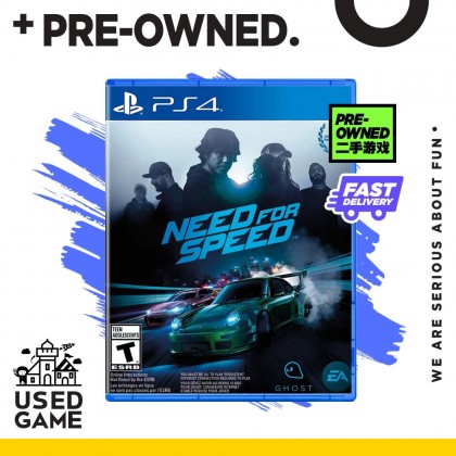 [USED] Ps4 Need for Speed [R3/Eng/Chi]