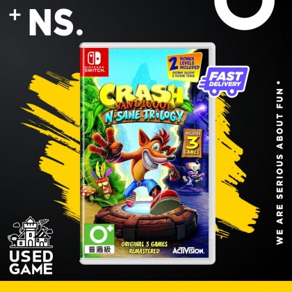 Nintendo Switch Crash Bandicoot N. Sane Trilogy