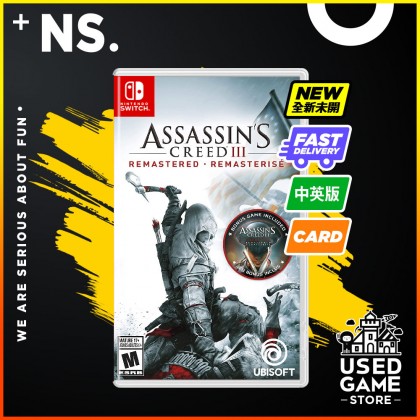 Nintendo Switch Assassin's Creed III Remastered [Chi/Eng]