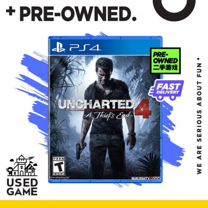 [USED] Ps4 Uncharted 4: A Thief's End [R3/Eng/Chi]