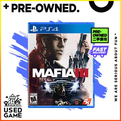 [USED] Ps4 Mafia 3 | Mafia III [Eng/Chi]