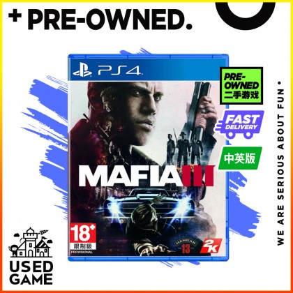[USED] Ps4 Mafia 3 | Mafia III [Eng/Chi]